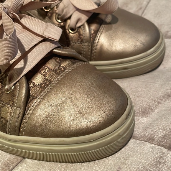 Gucci GG Supreme Leather Trainer Sneakers size 37 Women’s - Picture 13 of 16